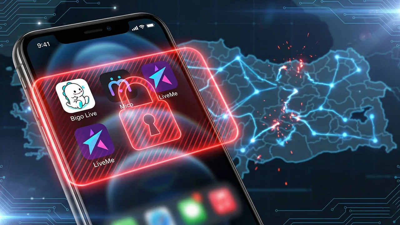 Popüler Canlı Yayın Uygulamalarına Erişim Engeli Geldi