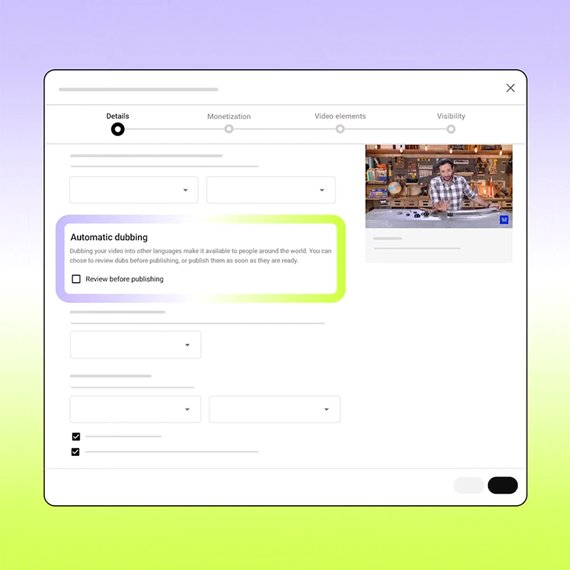 Artık YouTube Videolarının Tamamını Dublaj Seçeneğiyle İzlemek Mümkün
