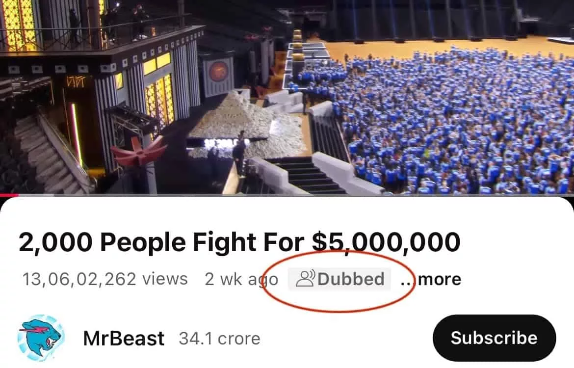 Artık YouTube Videolarının Tamamını Dublaj Seçeneğiyle İzlemek Mümkün