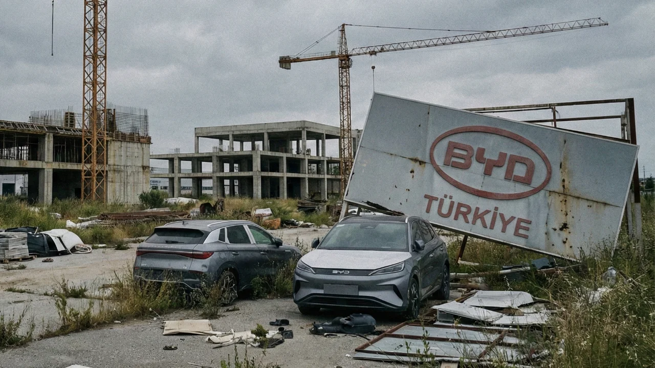 BYD Tarafından Türkiye'ye Yapılacak Milyar Dolarlık Yatırım İptal mi