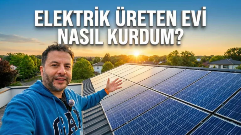 Evde Elektrik Üretimi: Maliyet ve Kurulum Detayları Açıklandı