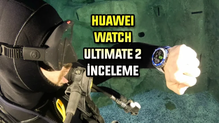 Huawei Watch Ultimate 2 İle 150 Metreye Dalıp Mesaj Gönderilebiliyor