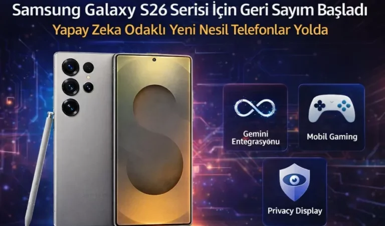 Galaxy S26 Serisi Yapay Zeka ile Geliyor