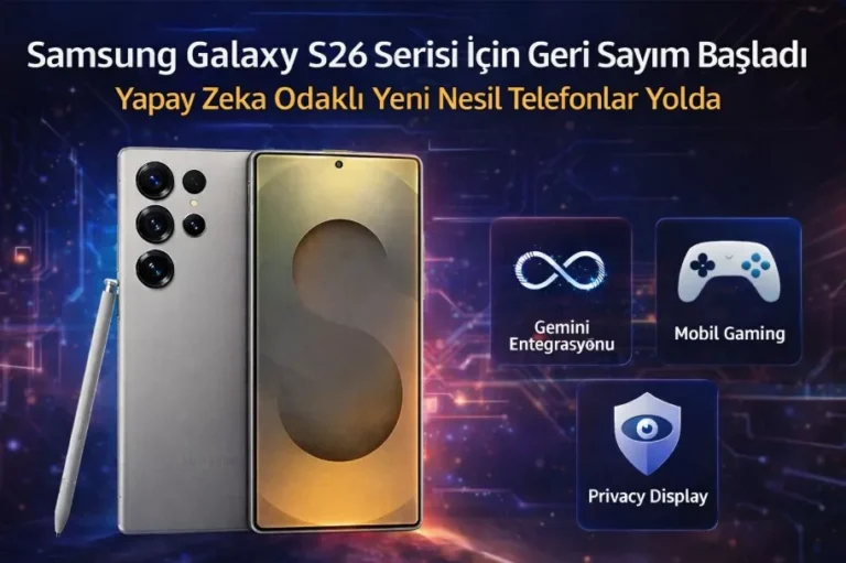 Galaxy S26 Serisi Yapay Zeka ile Geliyor
