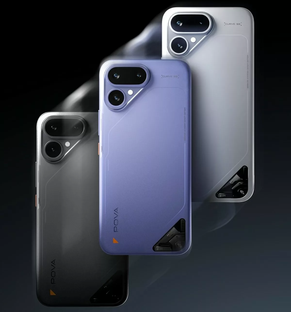 Üçgen Kamera Tasarımlı Yeni Tecno Pova Curve 2 Tanıtıldı