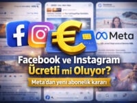 Facebook ve Instagram Ücretli mi oluyor