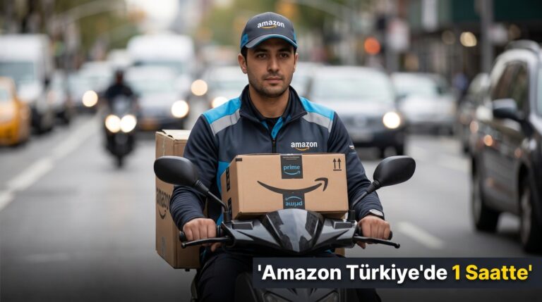 Amazon Türkiye'de 1 Saatte Teslimat Dönemi Başladı