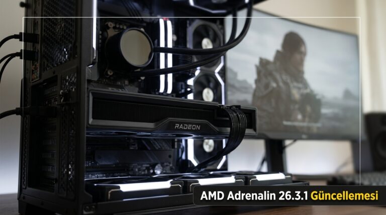 AMD Adrenalin 26.3.1 Güncellemesi Yayınlandı