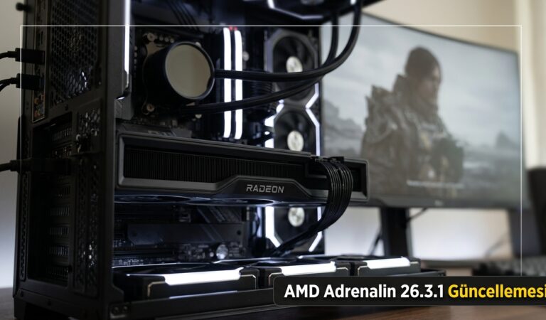 AMD Adrenalin 26.3.1 Güncellemesi Yayınlandı