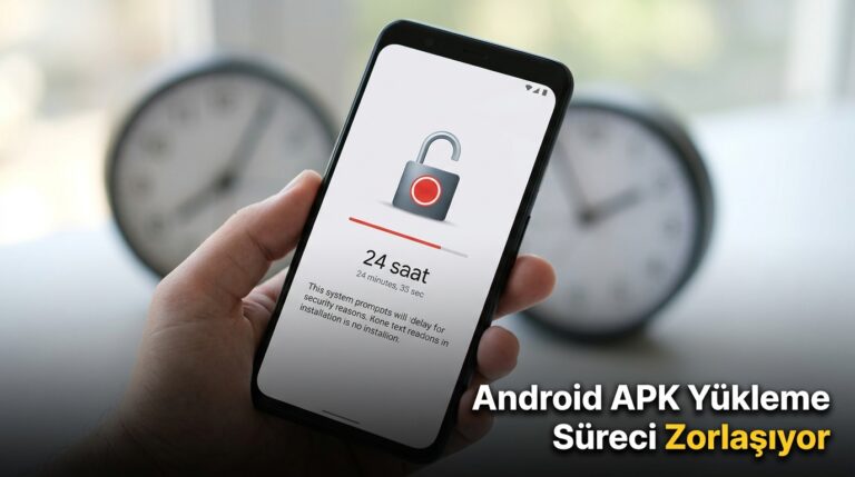 Android APK Yükleme Süreci Zorlaşıyor