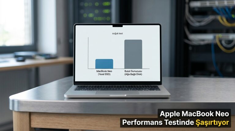 Apple MacBook Neo Performans Testinde Şaşırtıyor