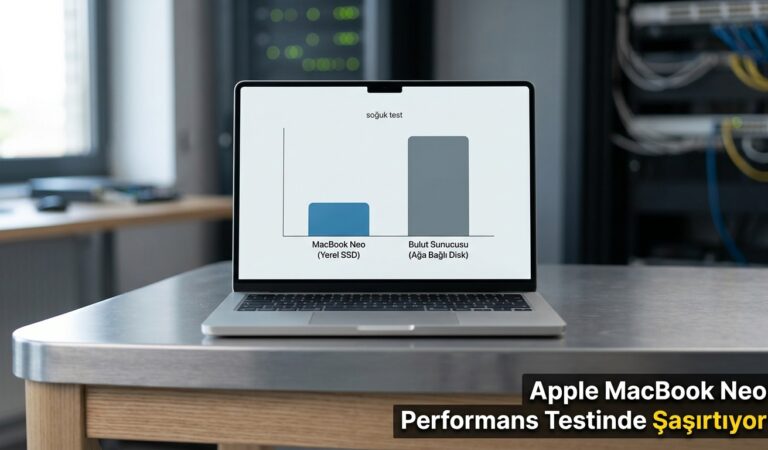 Apple MacBook Neo Performans Testinde Şaşırtıyor