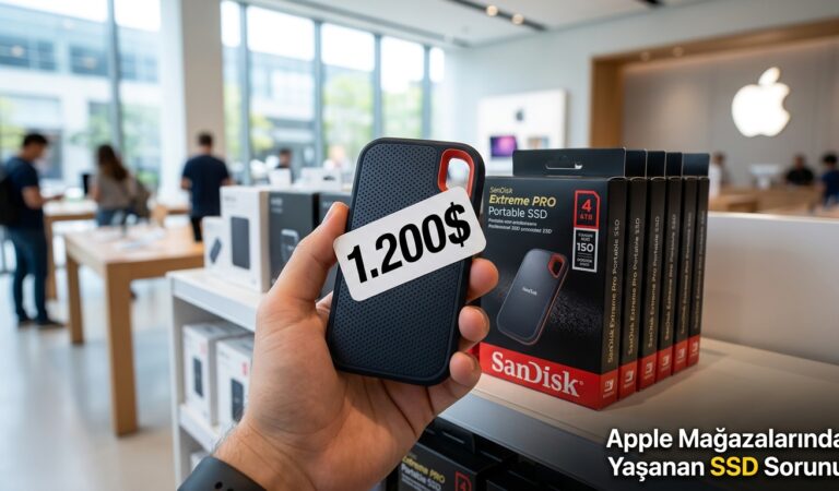 Apple Mağazalarında Yaşanan SSD Sorunu