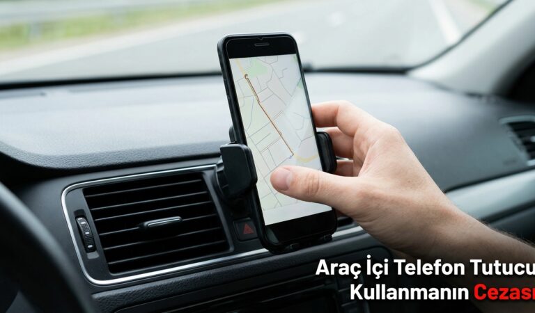 Araç İçi Telefon Tutucu Kullanmanın Cezası Belli Oldu