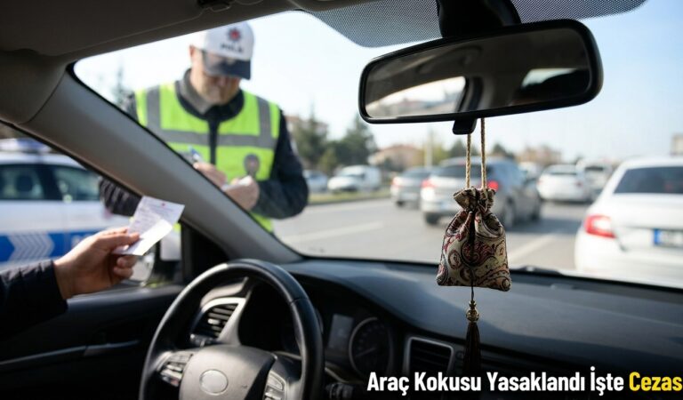Araç Kokusu Kullanımı Yasaklandı İşte Cezası