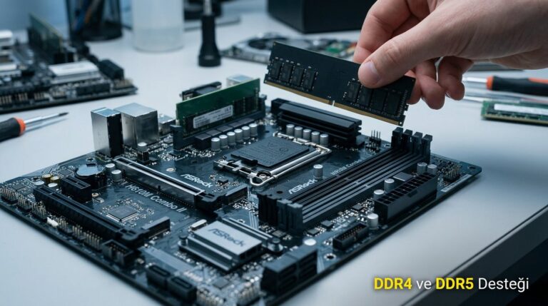 ASRock Yeni Anakartı ile DDR4 ve DDR5 Desteği Sunuyor