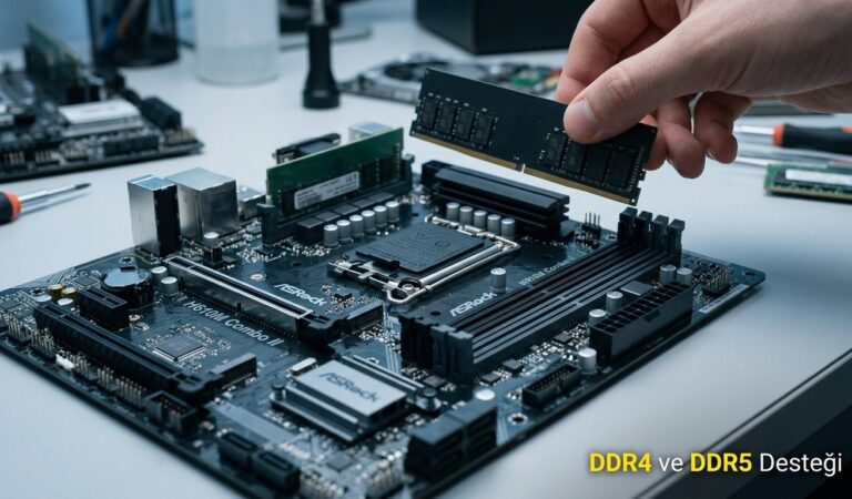 ASRock Yeni Anakartı ile DDR4 ve DDR5 Desteği Sunuyor