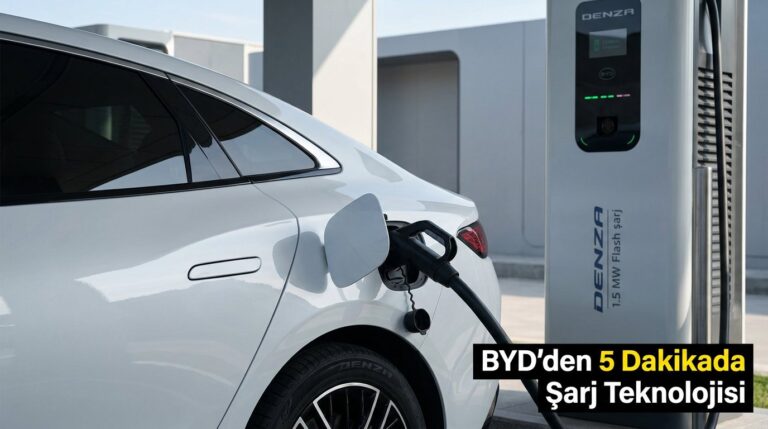 BYD'den Devrim Yaratan 5 Dakikada Şarj Teknolojisi