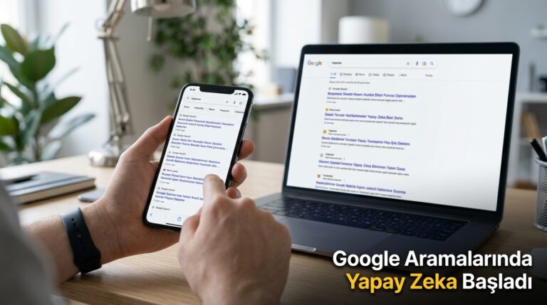 Google Arama Sonuçlarında Yapay Zeka Dönemi Başladı