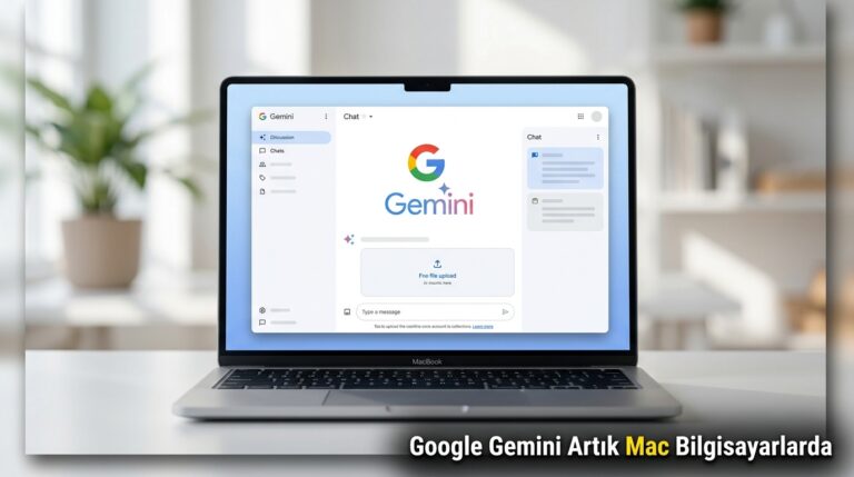 Google Gemini Artık Mac Bilgisayarlarda Çalışıyor