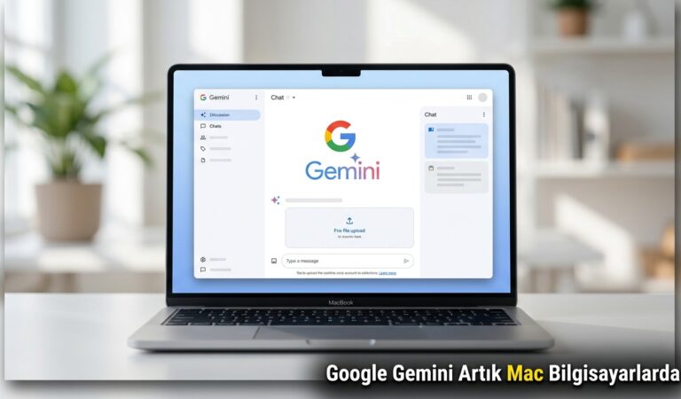 Google Gemini Artık Mac Bilgisayarlarda Çalışıyor