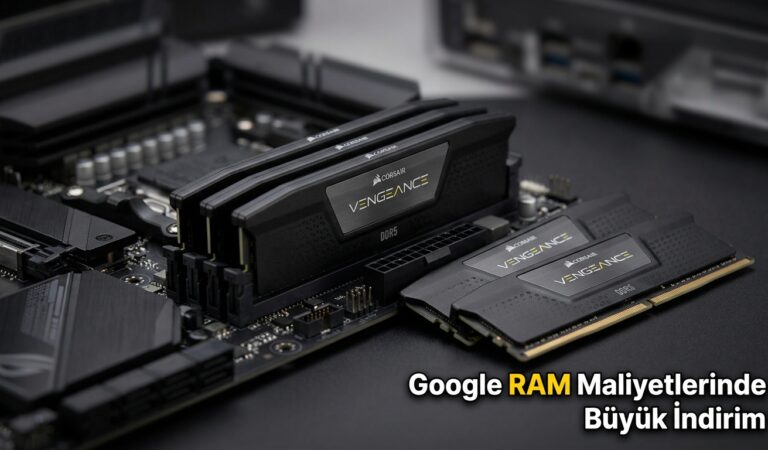 Google RAM Maliyetlerinde Büyük İndirim