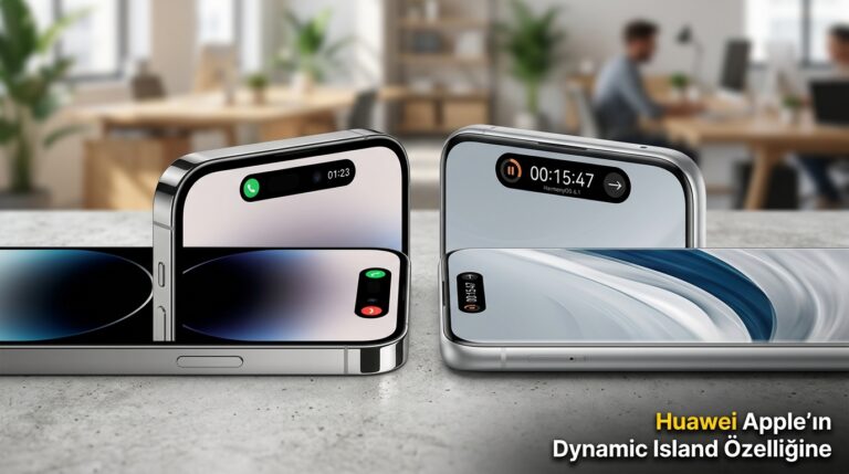Huawei Apple'ın Dynamic Island Özelliğine Yanıt Verdi