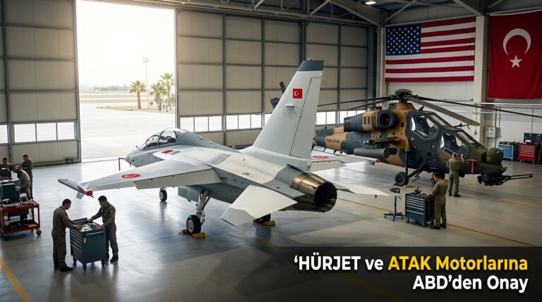 HÜRJET ve ATAK Motorlarına ABD'den Onay Çıktı