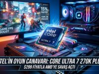 Intel Core Ultra 7 270K Plus İşlemciler Tanıtıldı