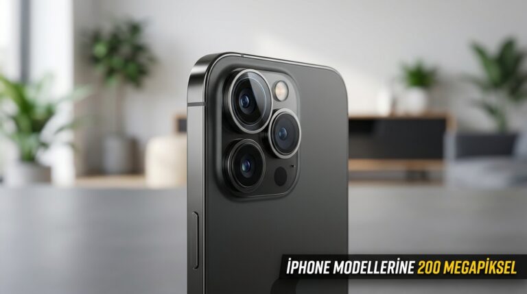 iPhone Modellerine 200 Megapiksel Kamera Geliyor
