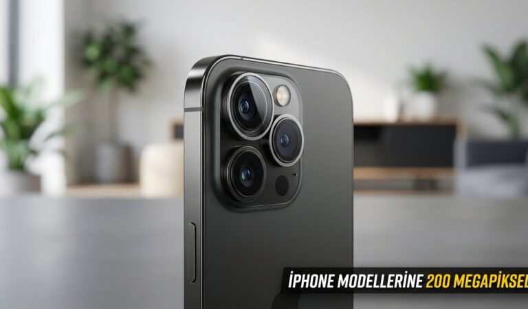 iPhone Modellerine 200 Megapiksel Kamera Geliyor