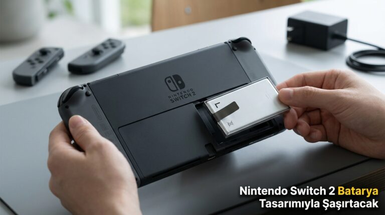 Nintendo Switch 2 Batarya Tasarımıyla Şaşırtacak