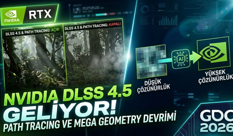 Nvidia DLSS 4.5 Teknolojisi Geliyor