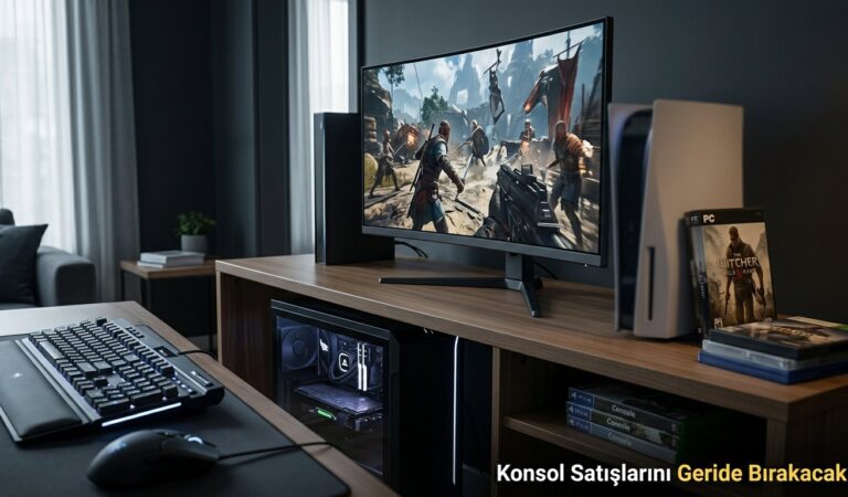 PC Oyun Pazarı 2028’de Konsol Satışlarını Geride Bırakacak
