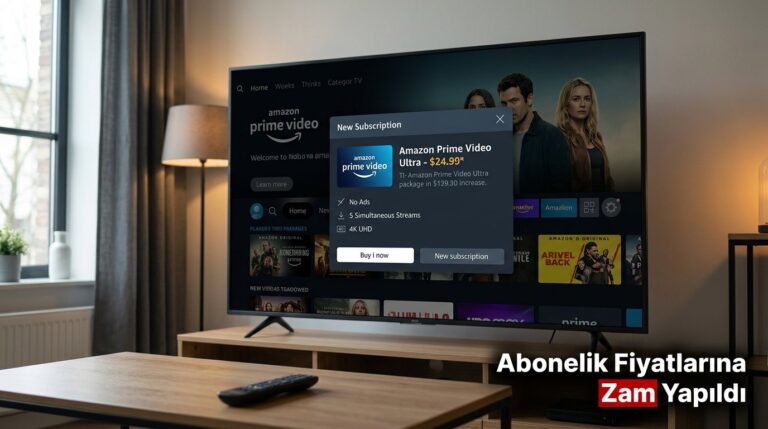 Prime Video Abonelik Fiyatlarına Zam Yapıldı