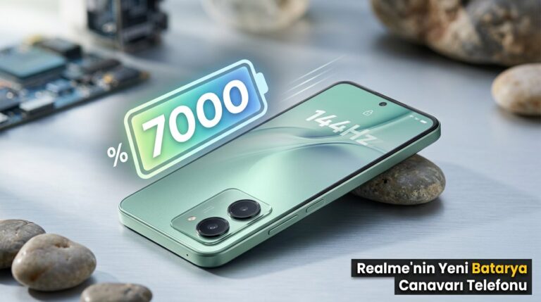 Realme'nin Yeni Batarya Canavarı Telefonu Geliyor