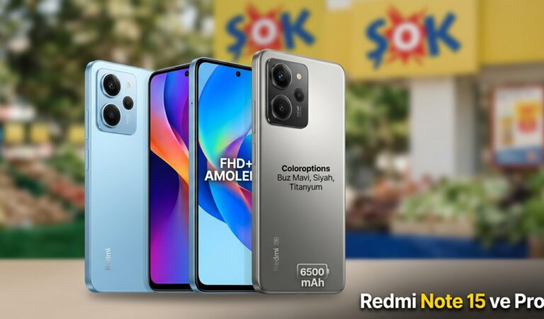 Redmi Note 15 ve Pro Modelleri ŞOK’ta Satışta