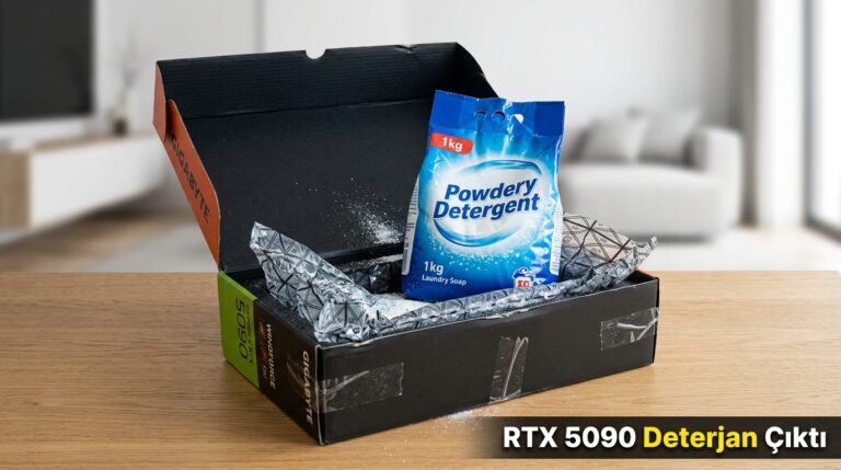 RTX 5090 Kutusu Açıldı İçinden Deterjan Çıktı
