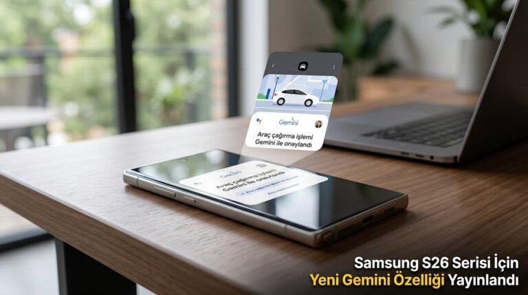 Samsung S26 Serisi İçin Yeni Gemini Özelliği Yayınlandı