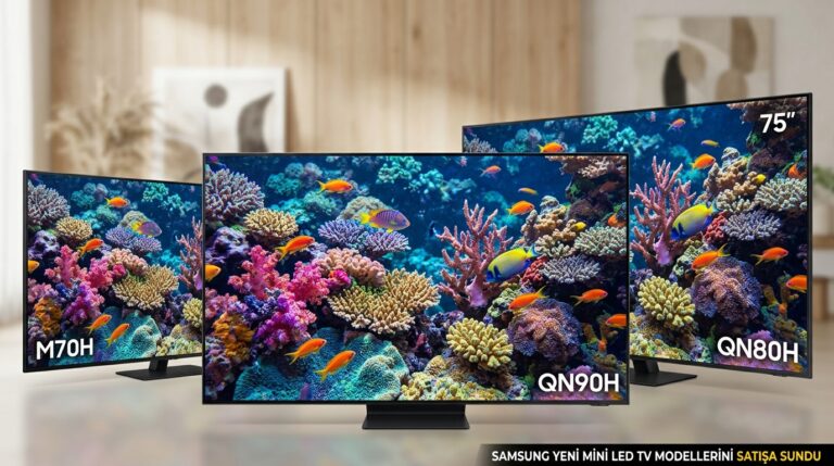 Samsung Yeni Mini LED TV Modellerini Satışa Sundu