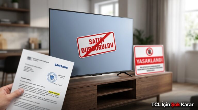 TCL İçin Şok Karar: Yanıltıcı Reklam Nedeniyle Satışlar Durdu