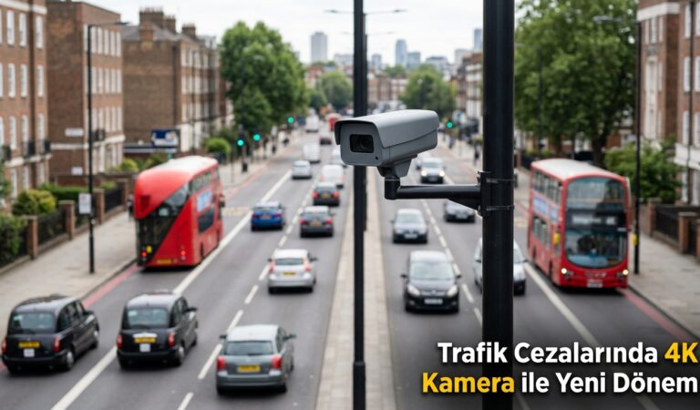Trafik Cezalarında 4K Kamera ile Yeni Dönem