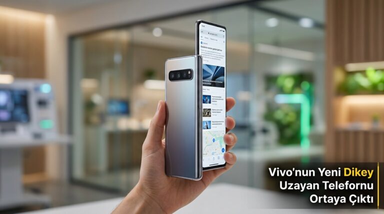 Vivo'nun Yeni Dikey Uzayan Telefonu Ortaya Çıktı