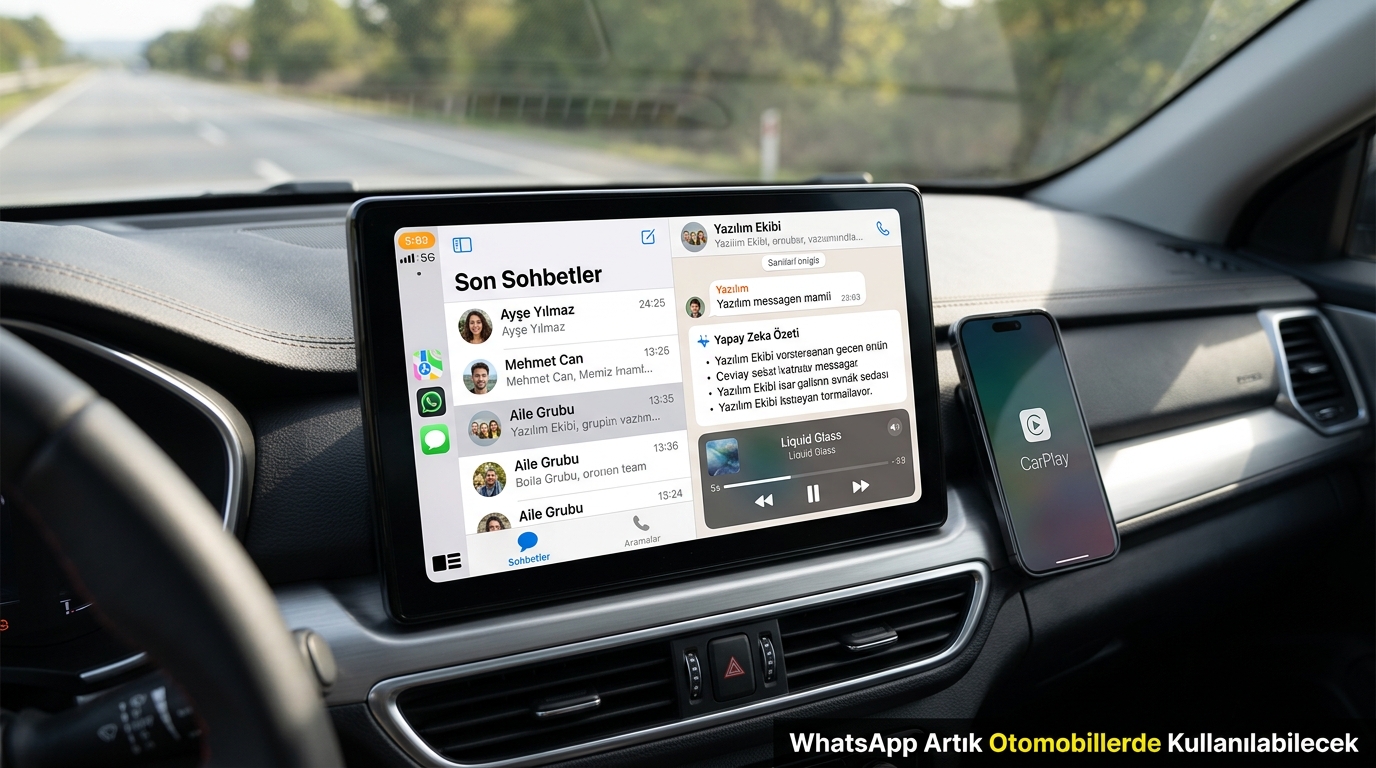 whatsapp-otomobillere-geliyor