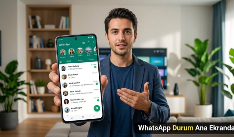 WhatsApp Durum Özelliği Ana Ekrana Taşınıyor