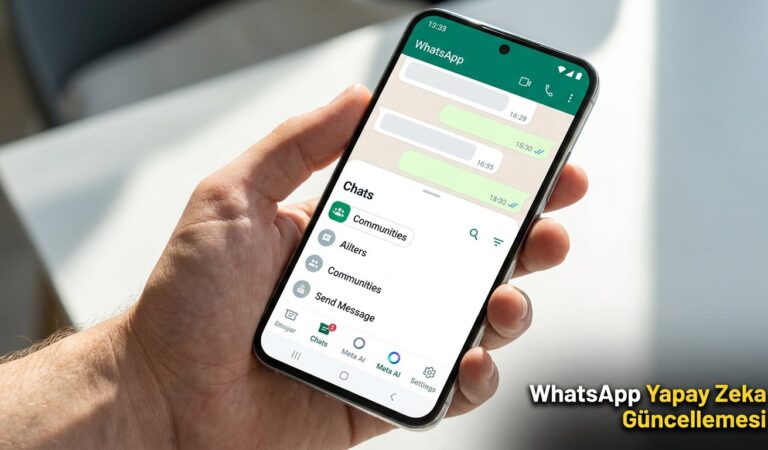 WhatsApp Yapay Zeka Güncellemesi ile Değişiyor