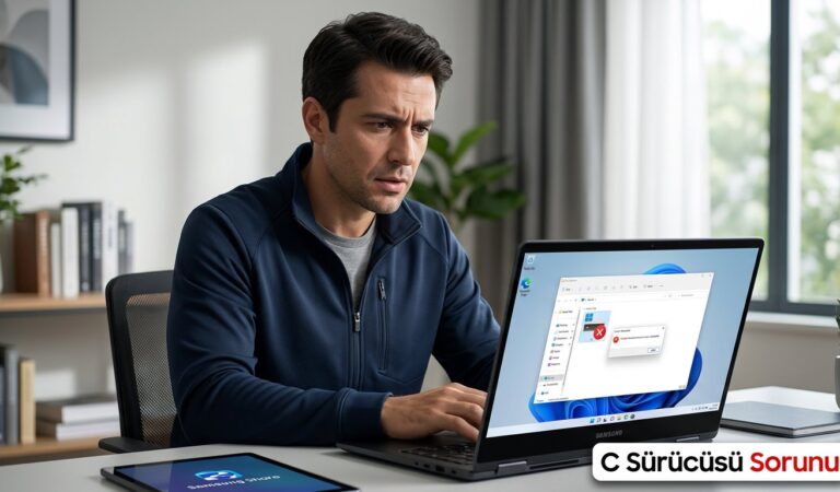 Windows Güncellemesi Sonrası C Sürücüsü Sorunu
