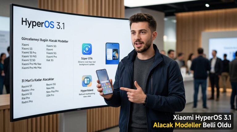 Xiaomi HyperOS 3.1 Alacak Modeller Belli Oldu