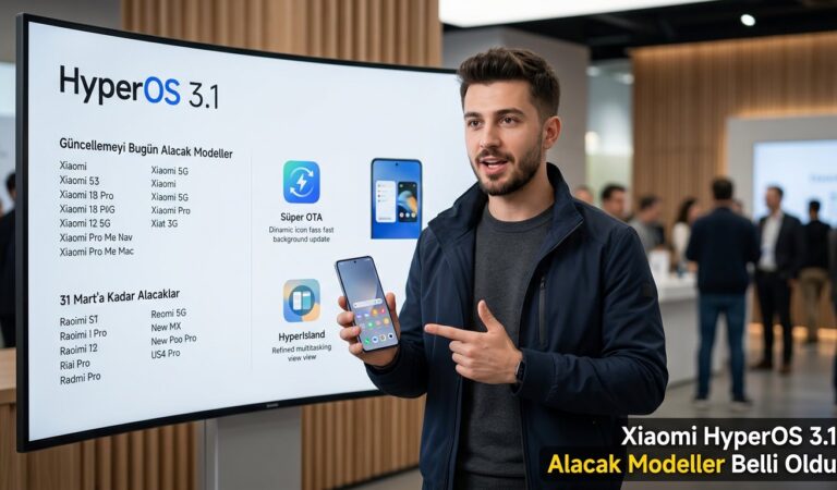 Xiaomi HyperOS 3.1 Alacak Modeller Belli Oldu