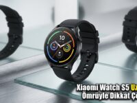 Xiaomi Watch S5 Uzun Pil Ömrüyle Dikkat Çekiyor